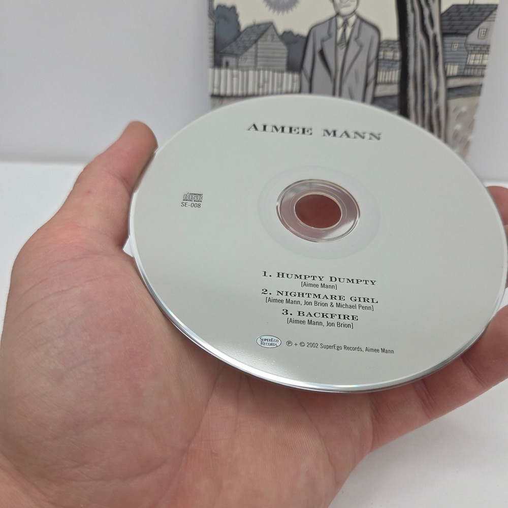 Aimee Mann Humpty Dumpty CD Single 2002 SuperEgo SE-008 Rare 3 Song Bonus Disc - Picture 2 of 4